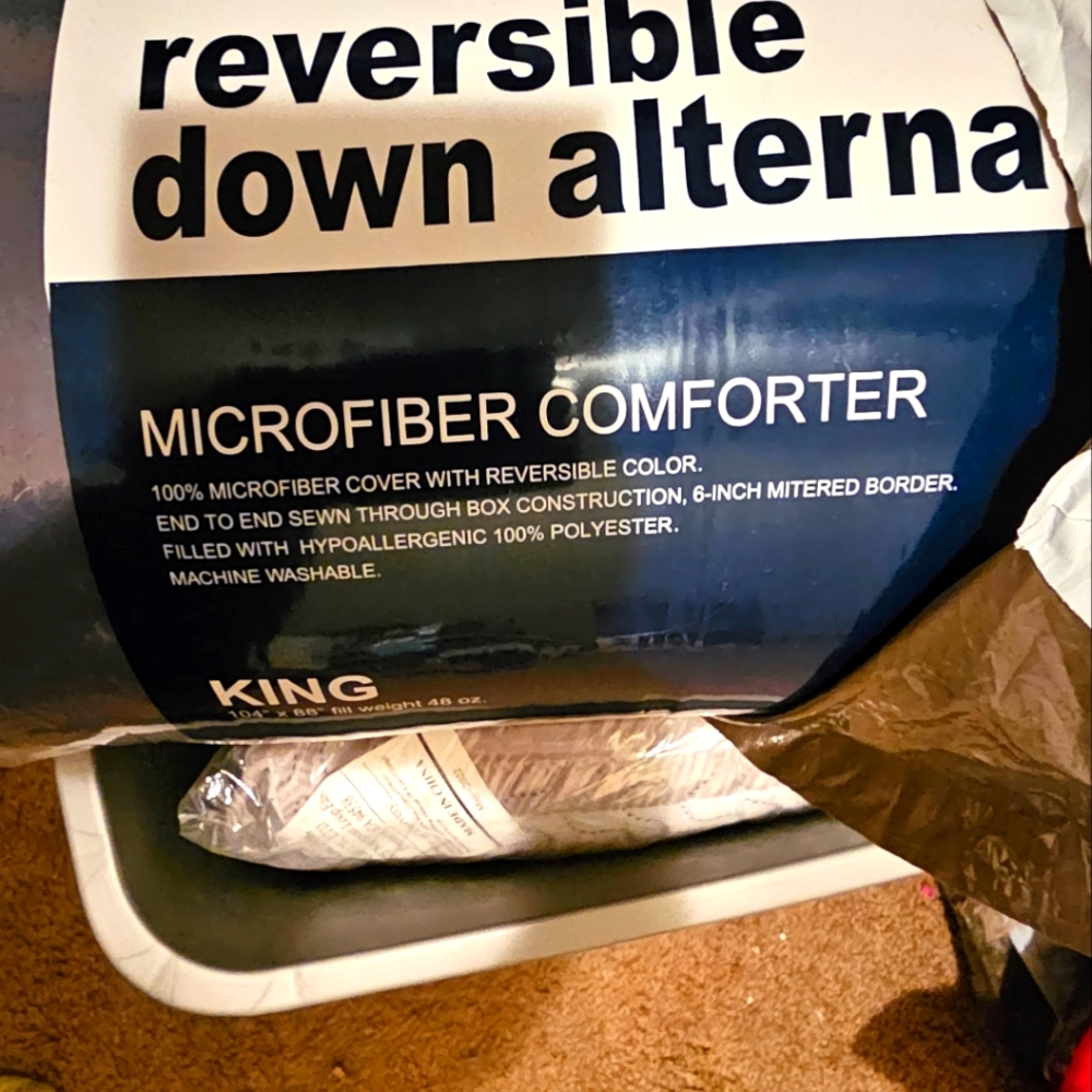 Microfiber comforter